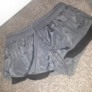 2 pairs of women running shorts